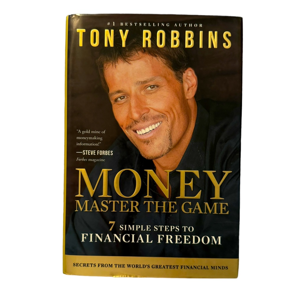 The Book By Tony Robbin’s, #1 Bestselling Author, “Money Master The Game…”